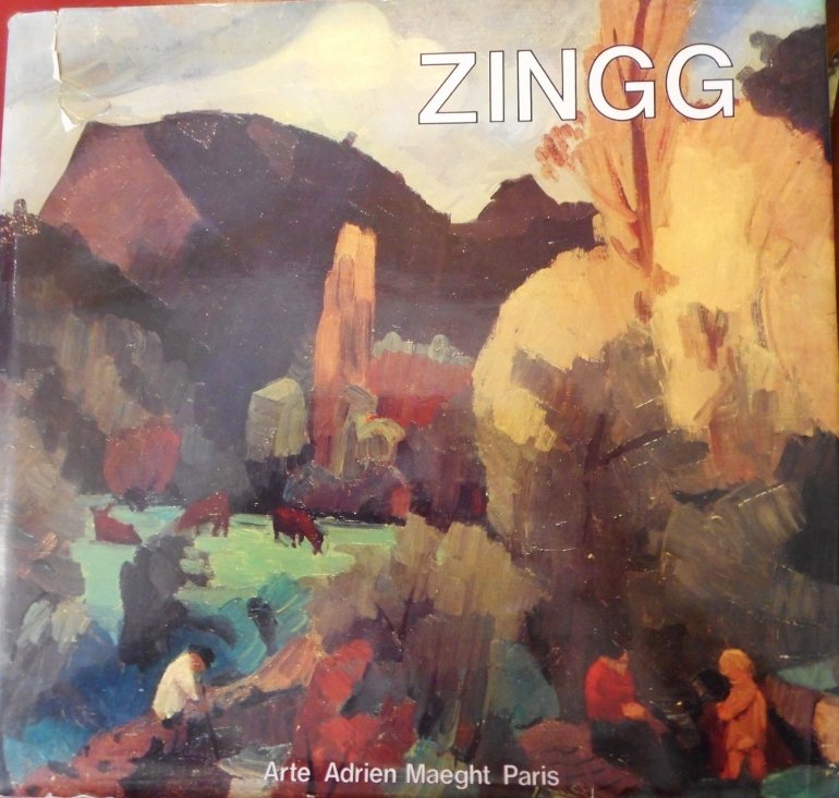 livre sur Zingg édition ARTE 1981