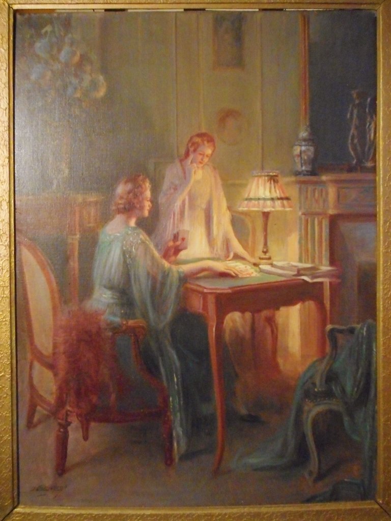 Enjolras 1857/1945, huile sur toile, signature en bas à gauche